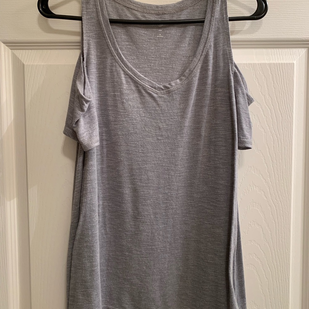 Cute cold shoulder top